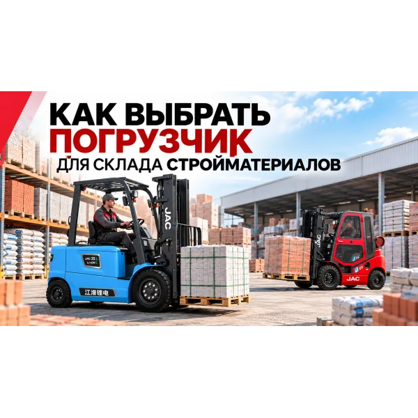 Как выбрать погрузчик для склада стройматериалов Как выбрать погрузчик для склада стройматериалов