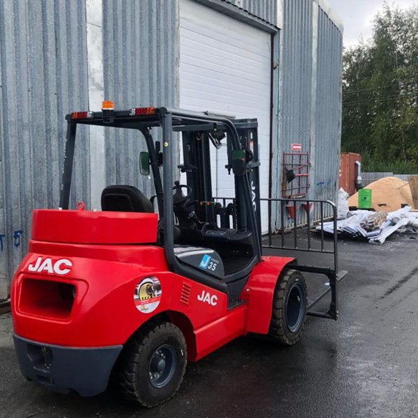 Вилочный  дизельный погрузчик JAC CPCD 35 EURO